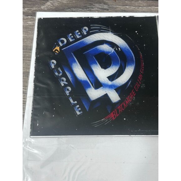 Vintage Deep Purple Logo Cover Art Black White Paperback - Picture 2 of 5